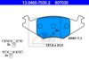 ATE 13.0460-7030.2 Brake Pad Set, disc brake